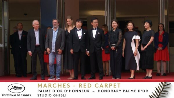 PALME D’OR D’HONNEUR – STUDIO GHIBLI – Tapis Rouge – Anglais – Cannes 2024