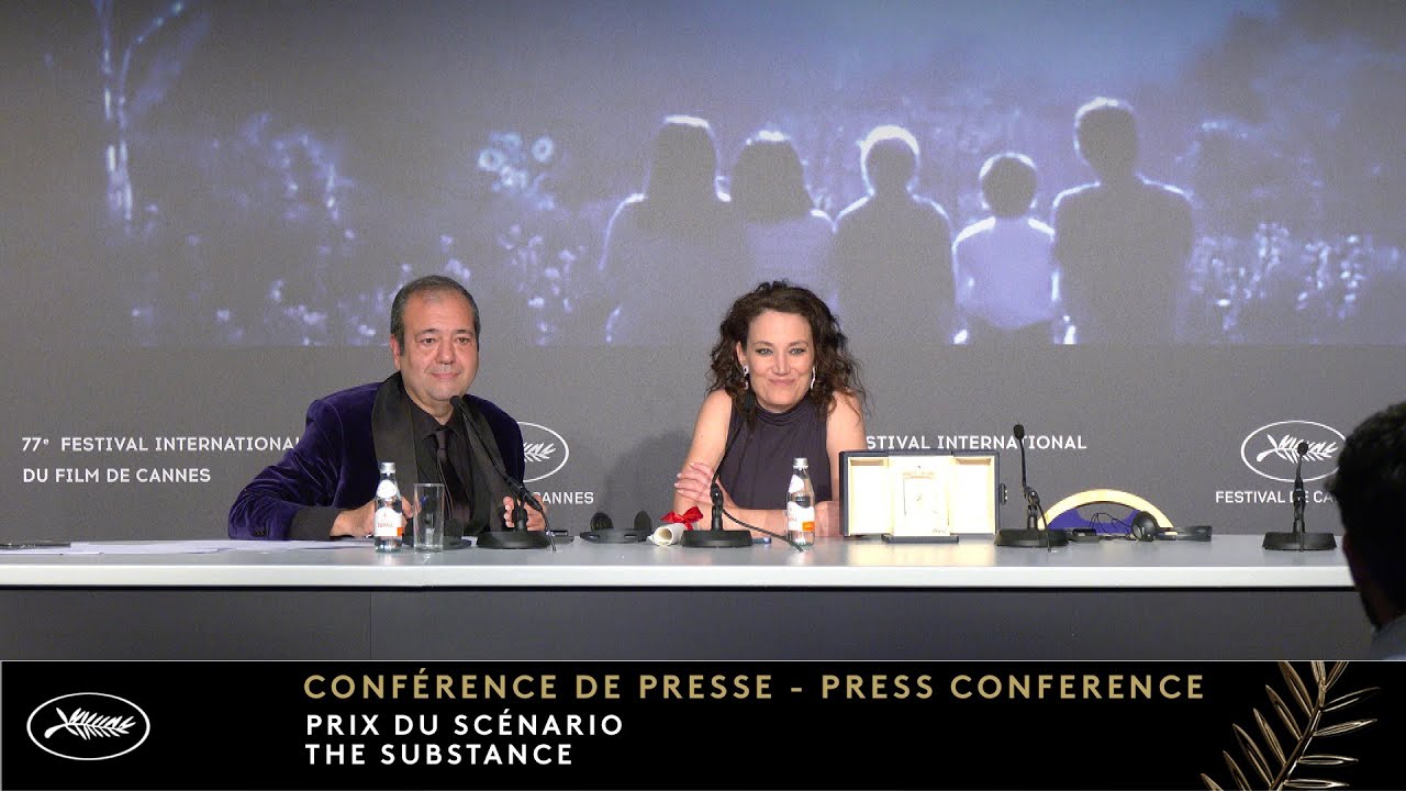 PRIX DU SCENARIO Press conference PALMARES English Cannes 2024