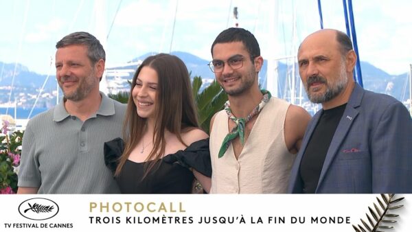 TROIS KILOMÈTRES JUSQU’À LA FIN DU MONDE – Photocall – English – Cannes 2024