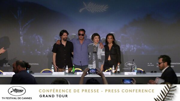 GRAND TOUR – Press conference / Conférence de  presse – Version Originale – Cannes 2024