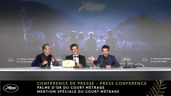 MENTION SPECIALE / PALME D’OR DU COURT METRAGE – Conférence de presse – PALMARES – Fr – Cannes 2024