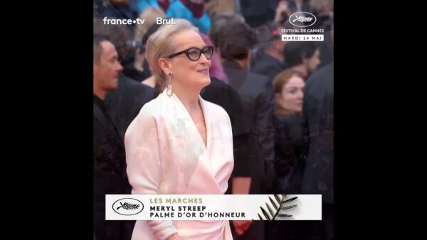 Meryl Streep danse sur le tapis rouge du 77ème Festival de Cannes !