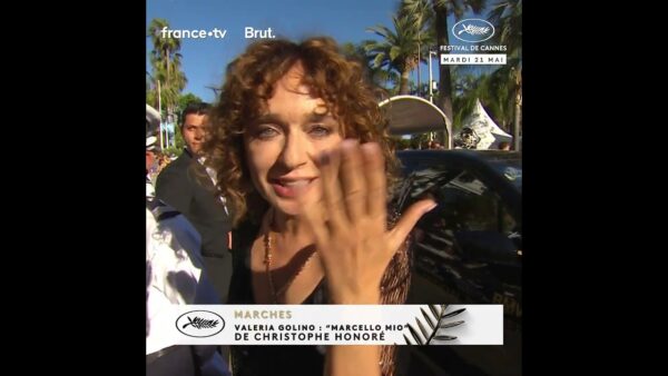 Valeria Golino en bas des marches du Festival de Cannes 2024 !